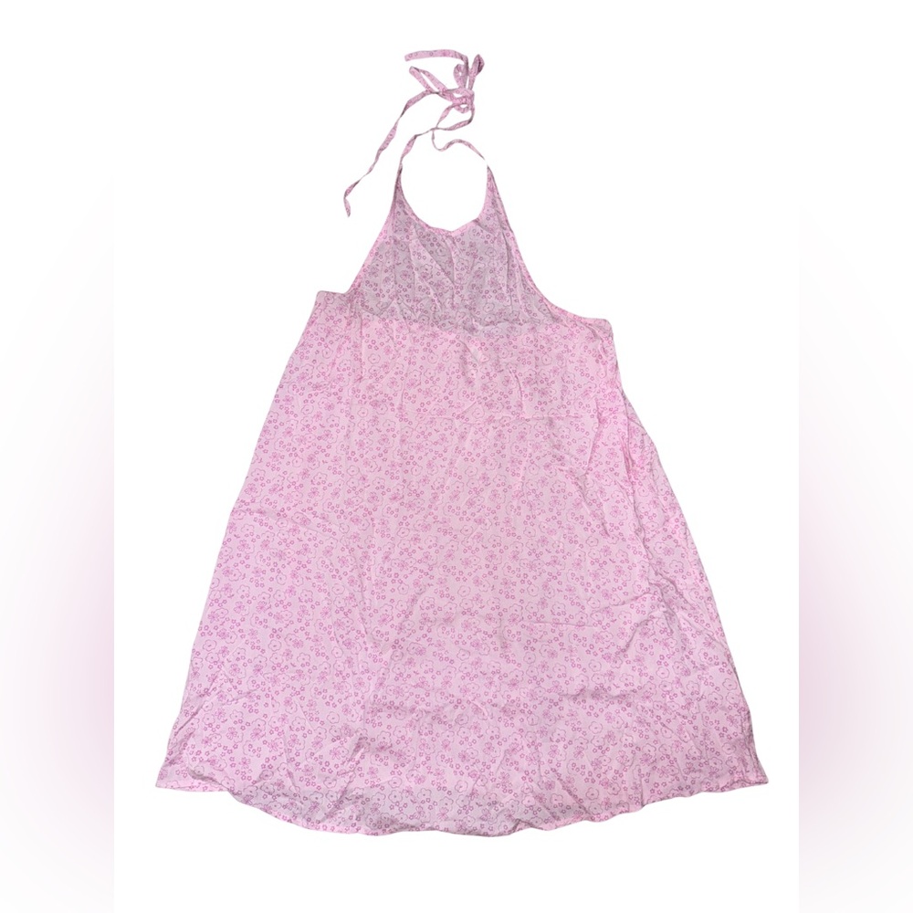 Abound Light Pink Floral Halter Dress